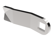 Levas de acero para cuarto de vuelta compacto