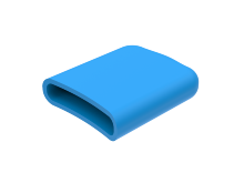 Protective plastic cap for cams