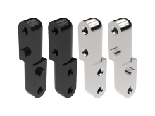 Bisagra externa desmontable 180°