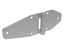 Bisagra externa de 180 ° para servicio pesado