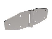 Bisagra externa de 180 ° para servicio pesado