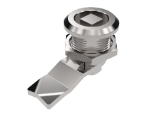 Cerradura compacta de cuarto de vuelta 13.5 mm de acero inoxidable