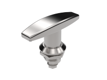 Quarter-turn T-handle Stainless Steel 18 mm