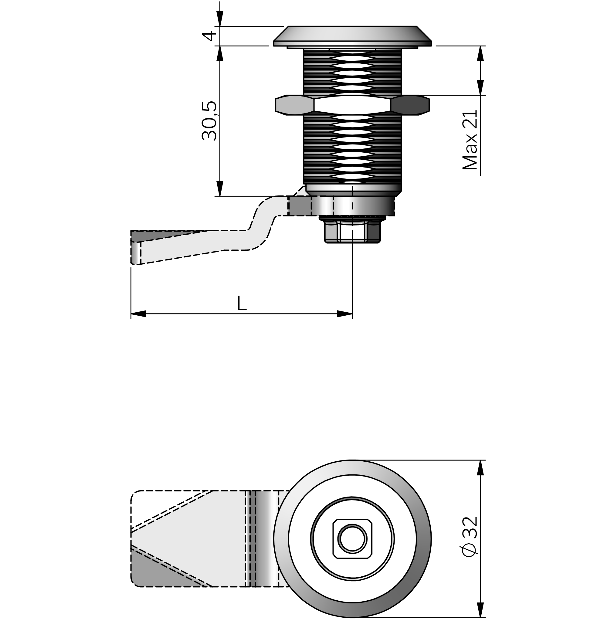 Quarter-Turn Classic 30 mm Quarter-Turn Classic 30 mm