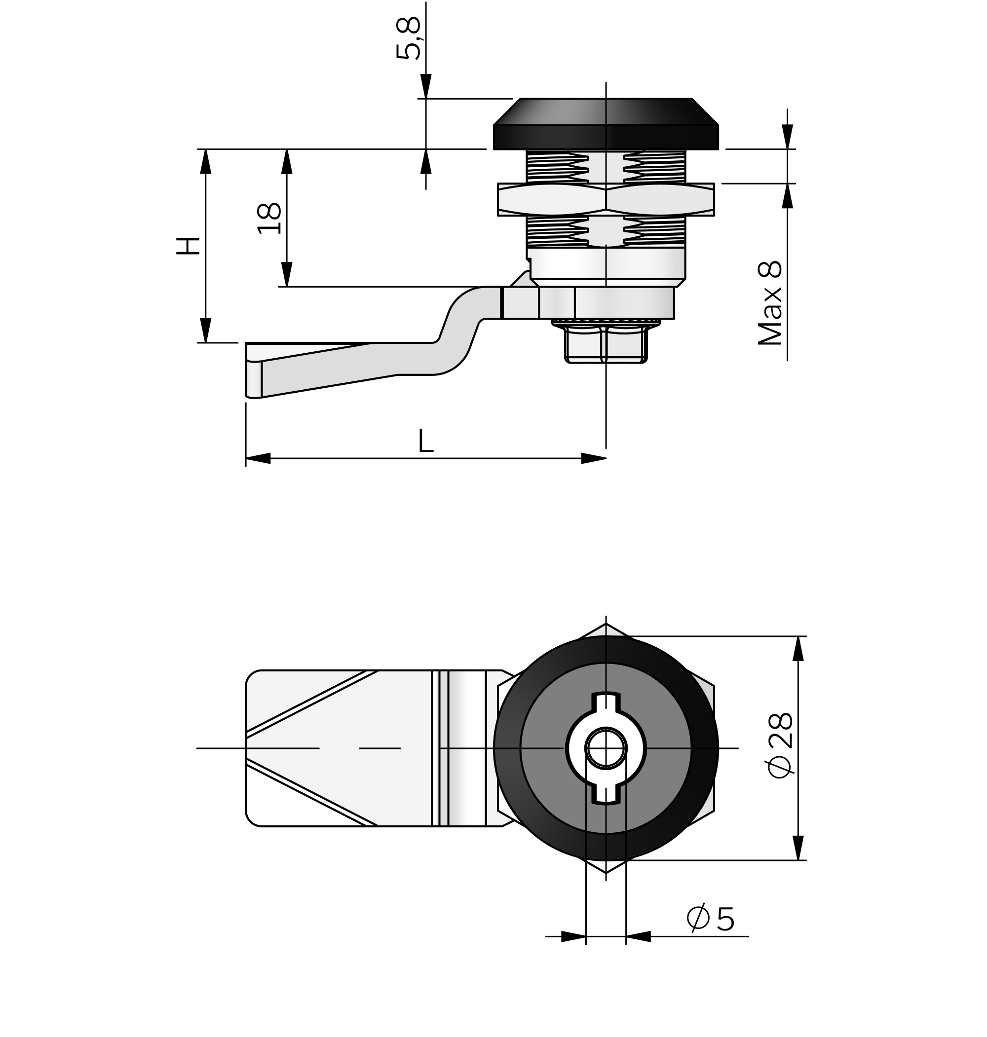 Quarter-Turn Classic 18 mm