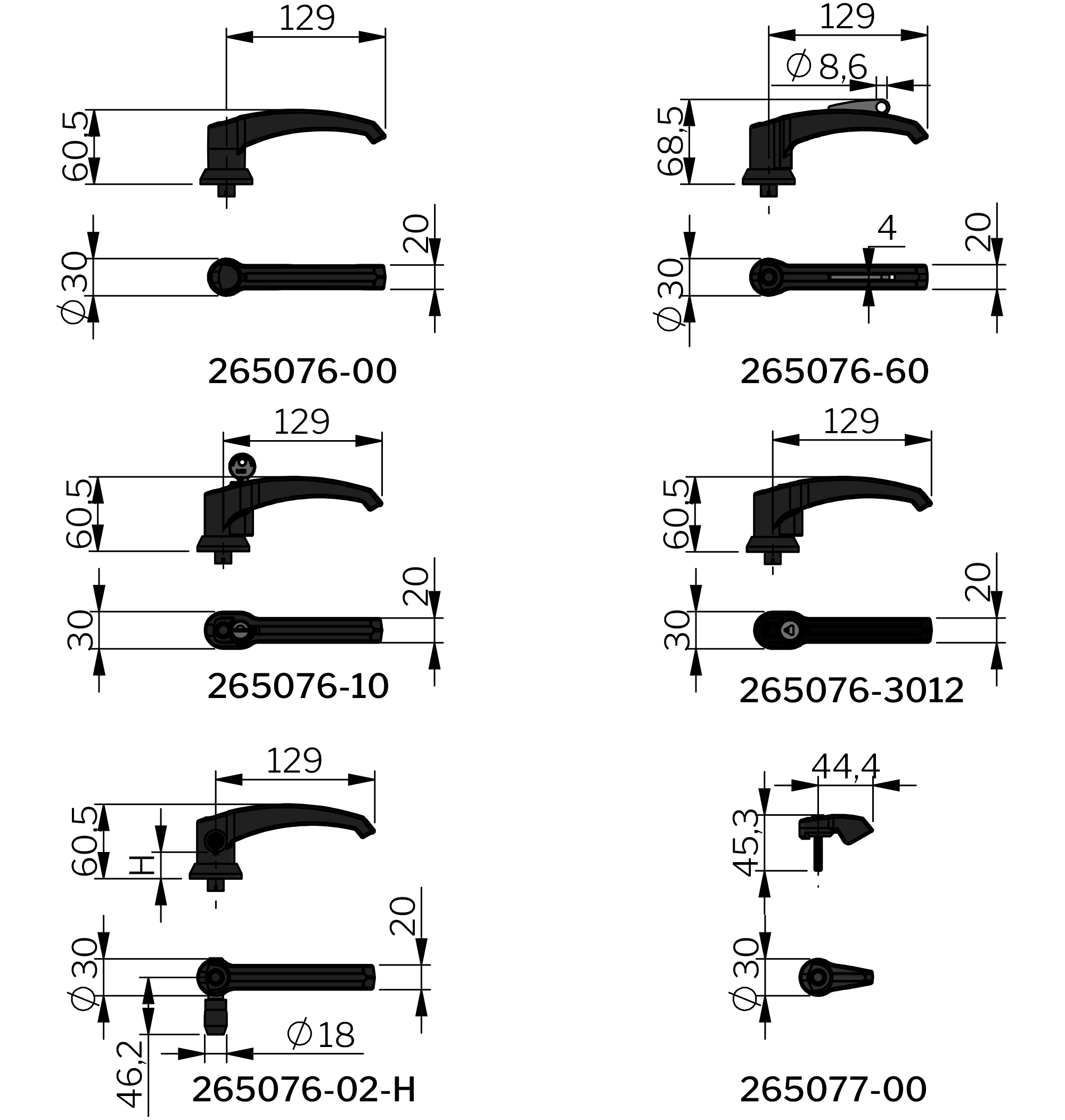 Klima-flex 1 Handle Klima-flex 1 Handle
