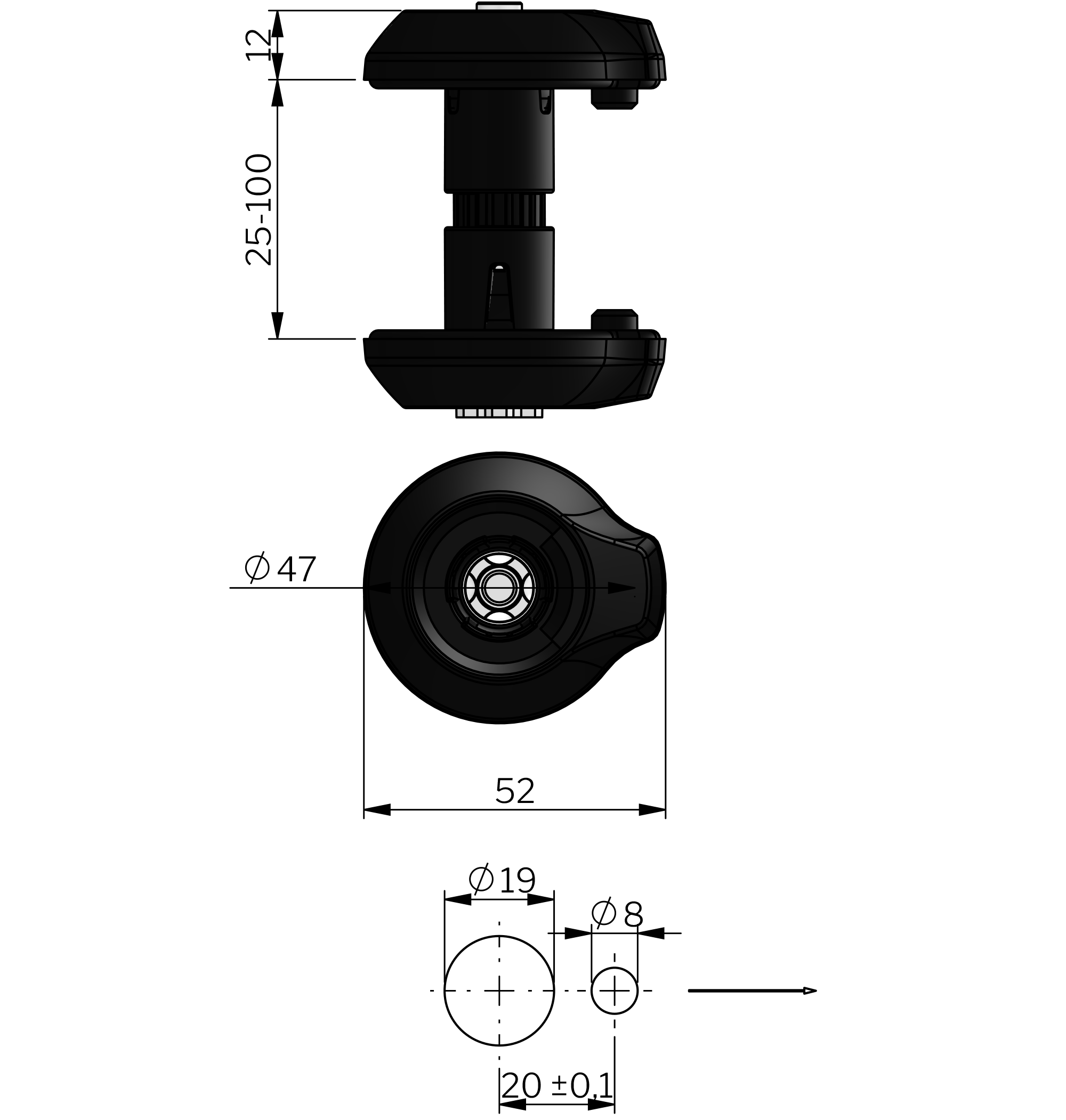 Klima-flex 2 Latch Unit Klima-flex 2 Latch Unit