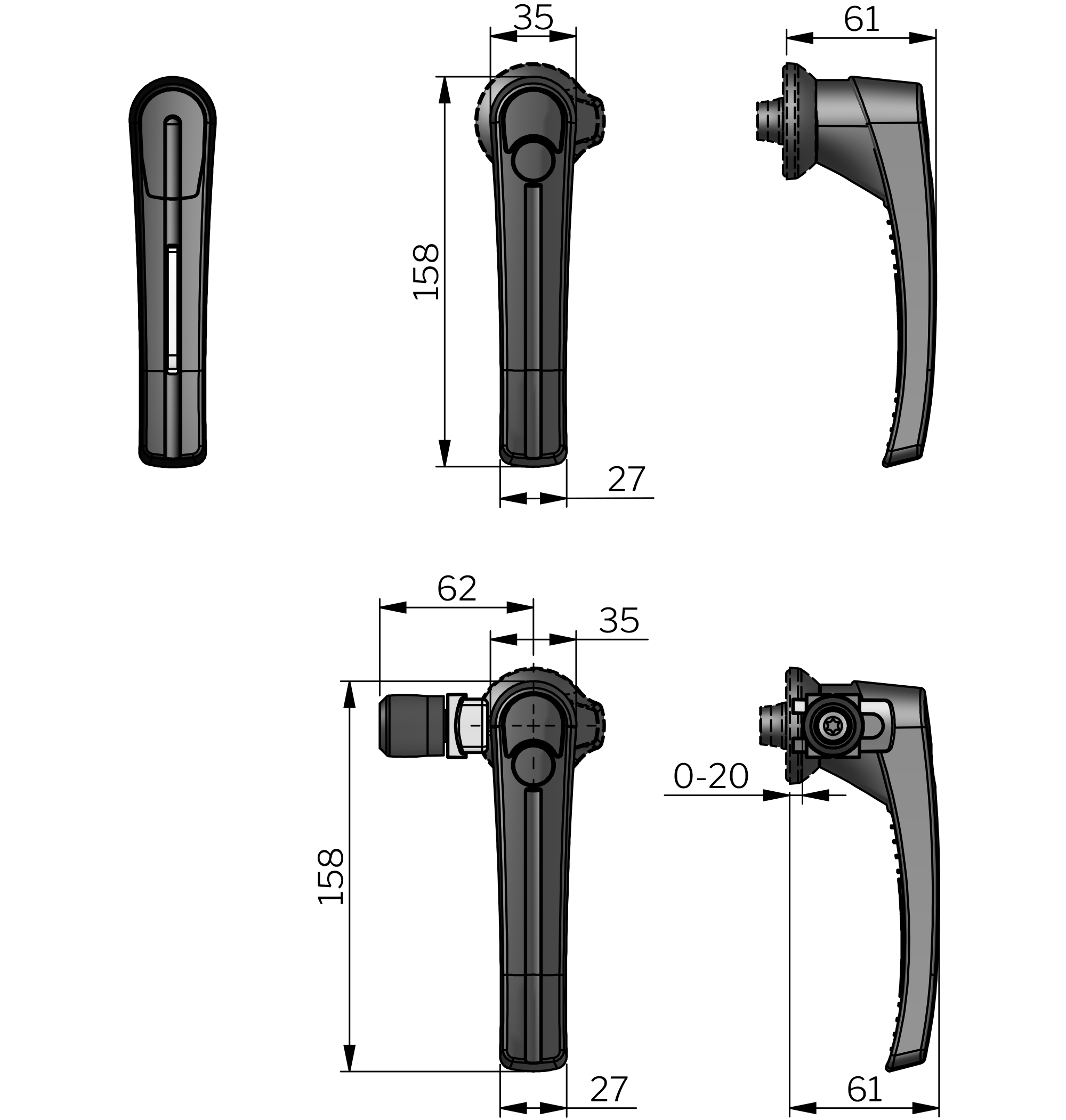 Klima-flex 2 Handle Klima-flex 2 Handle