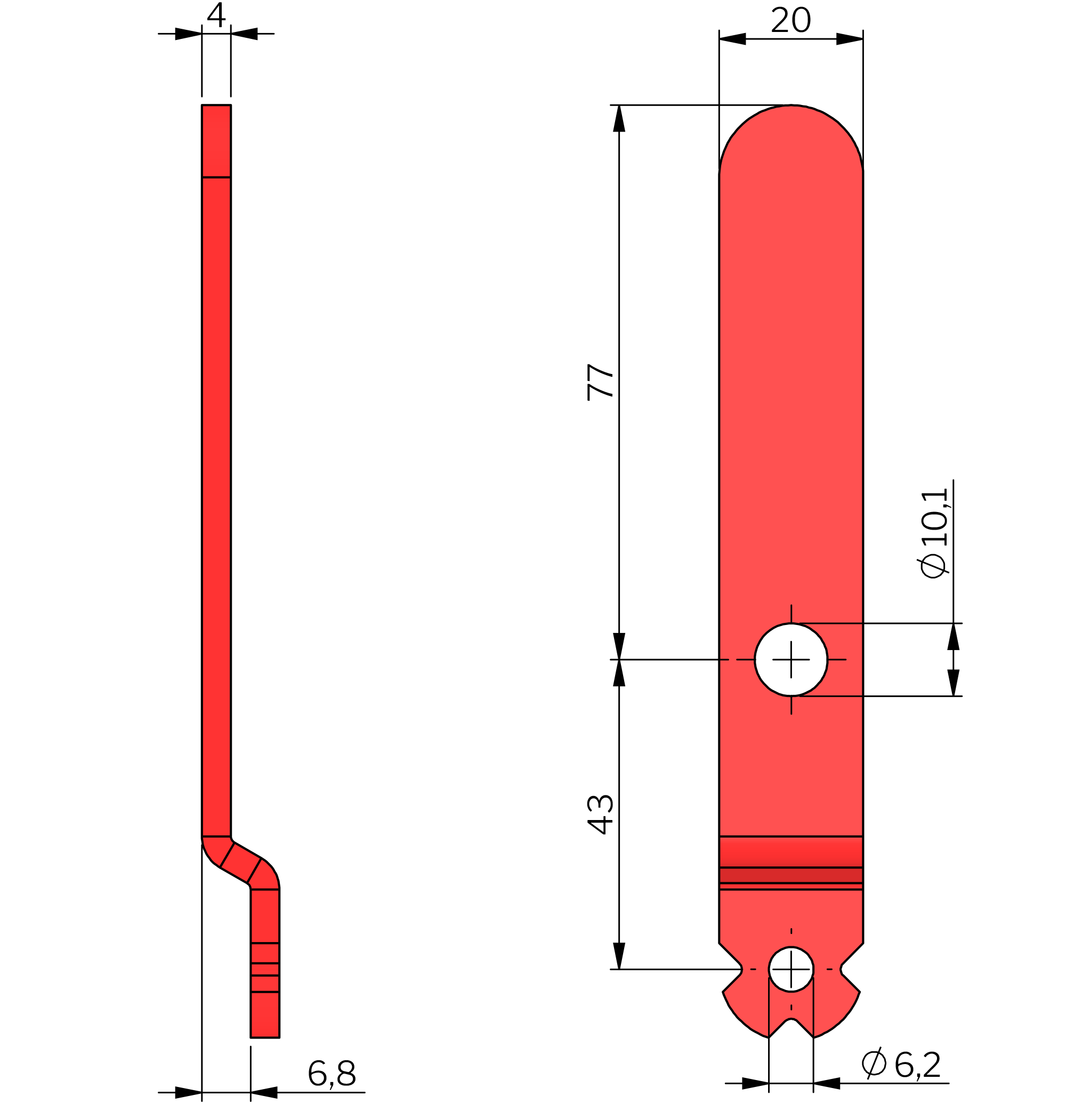 Klima-flex Inside Handles Klima-flex Inside Handles