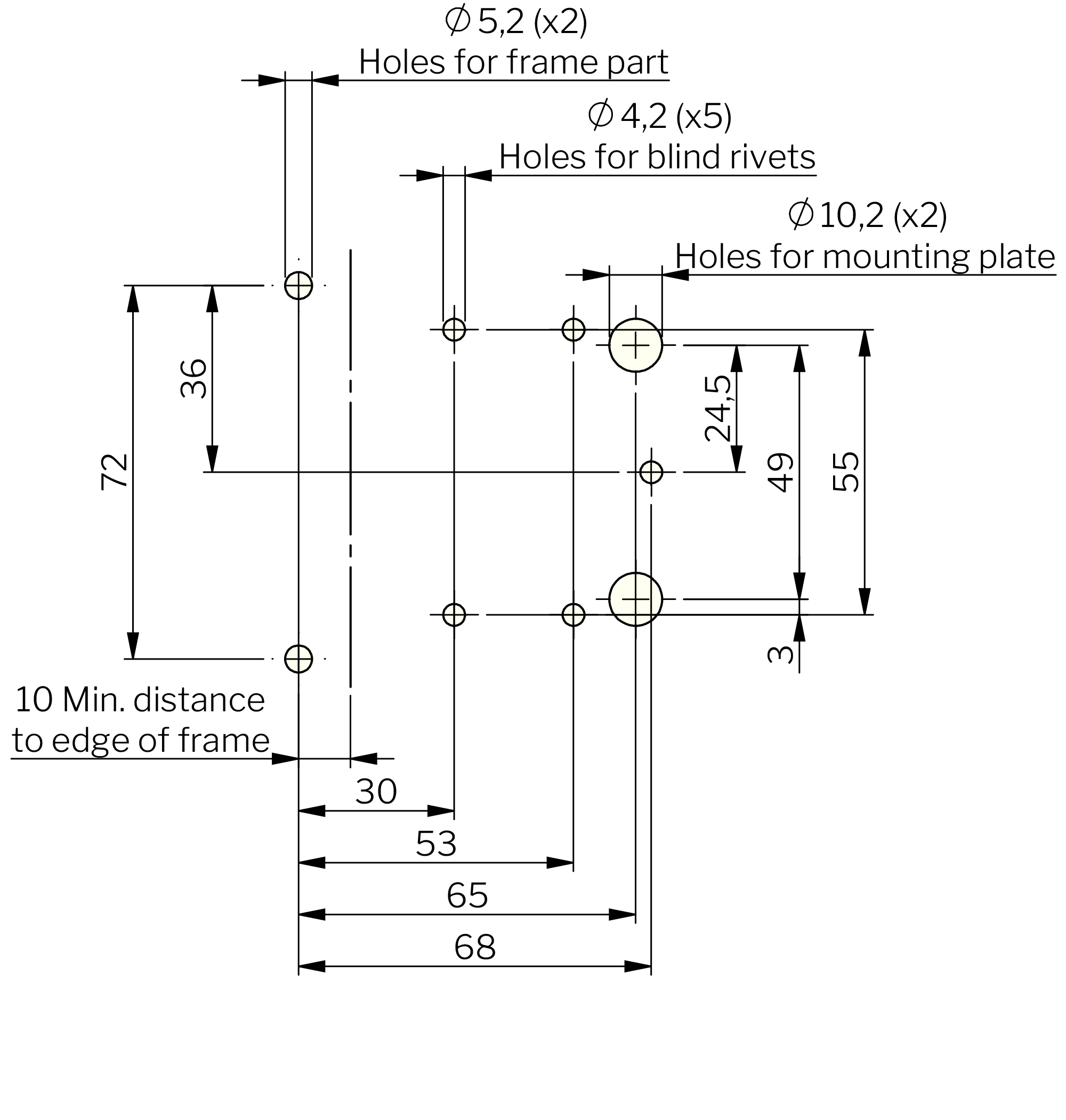 Klima-flex Compact Latch Hinge Klima-flex Compact Latch Hinge