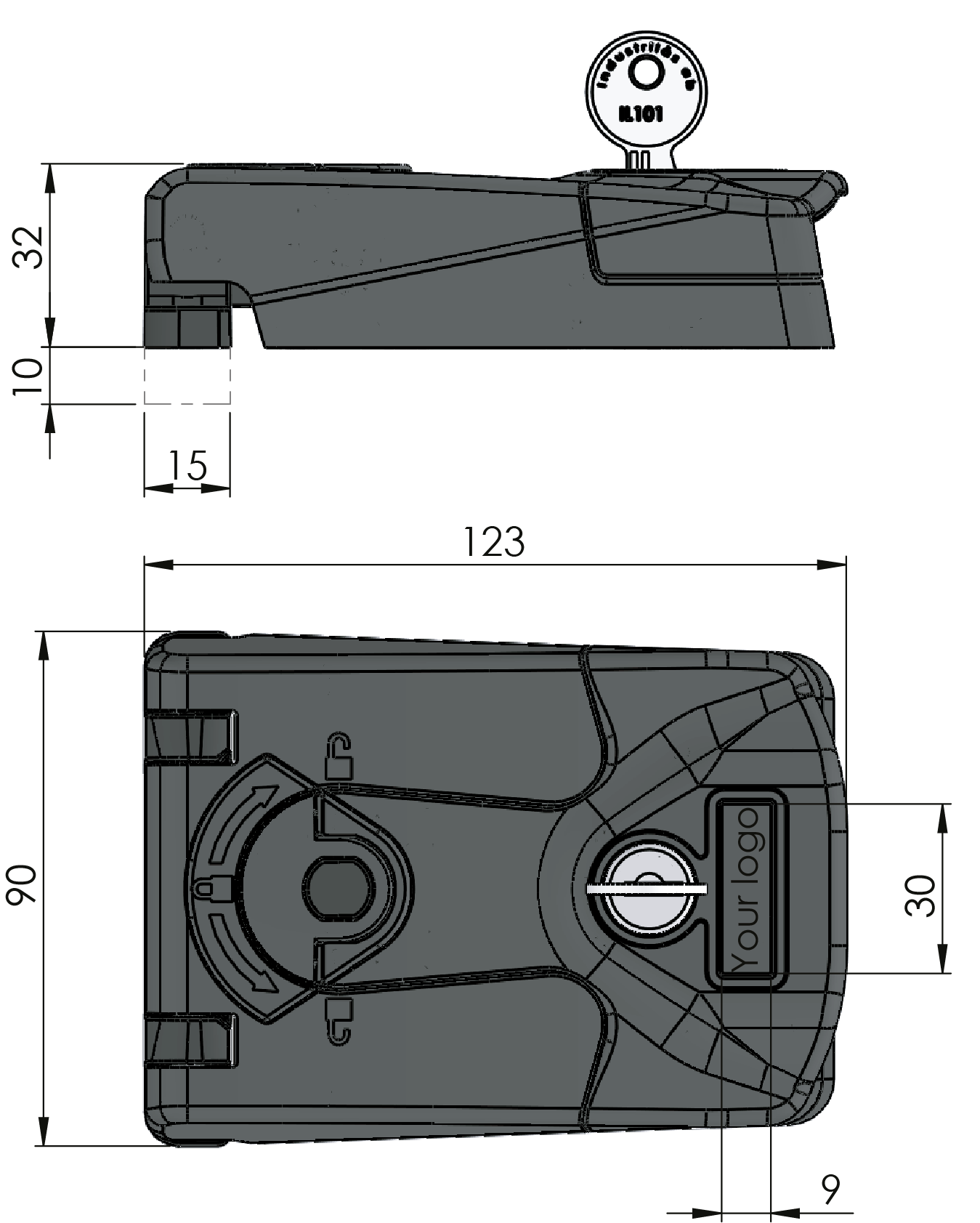 Klima-flex Latch Hinge GEN2 Klima-flex Latch Hinge GEN2