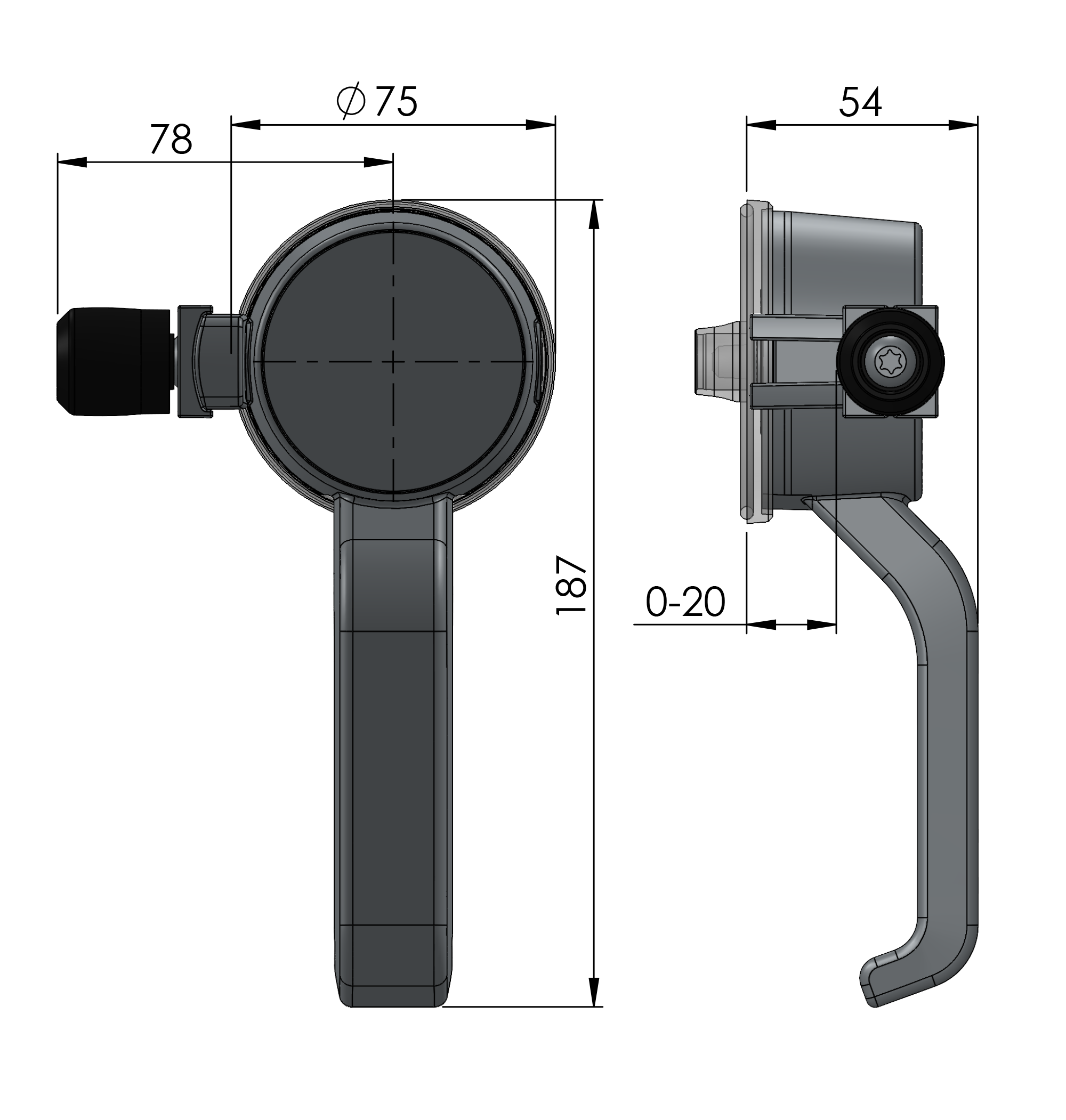Klima-flex 3 Handle Klima-flex 3 Handle