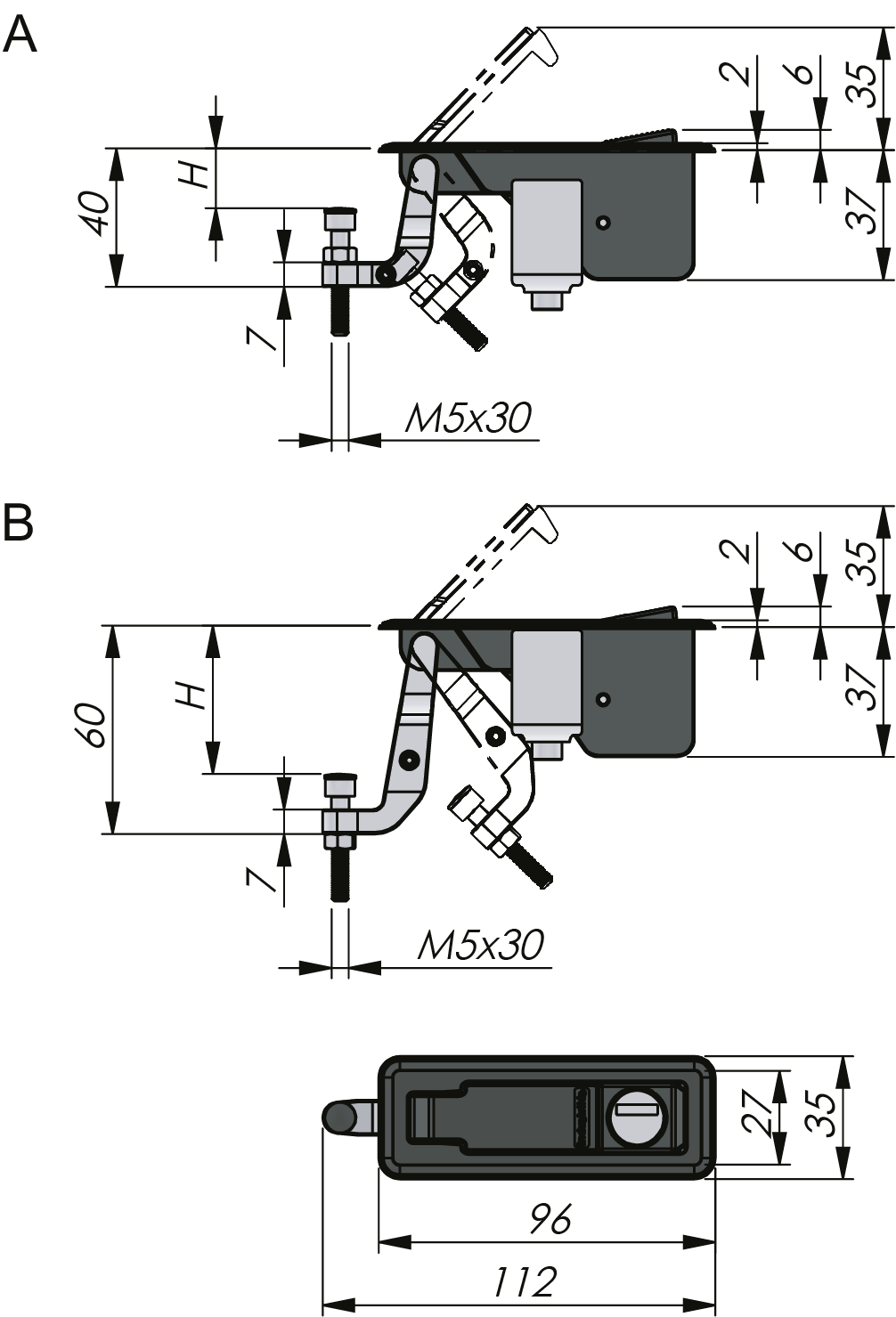 Trigger Latch Sealed