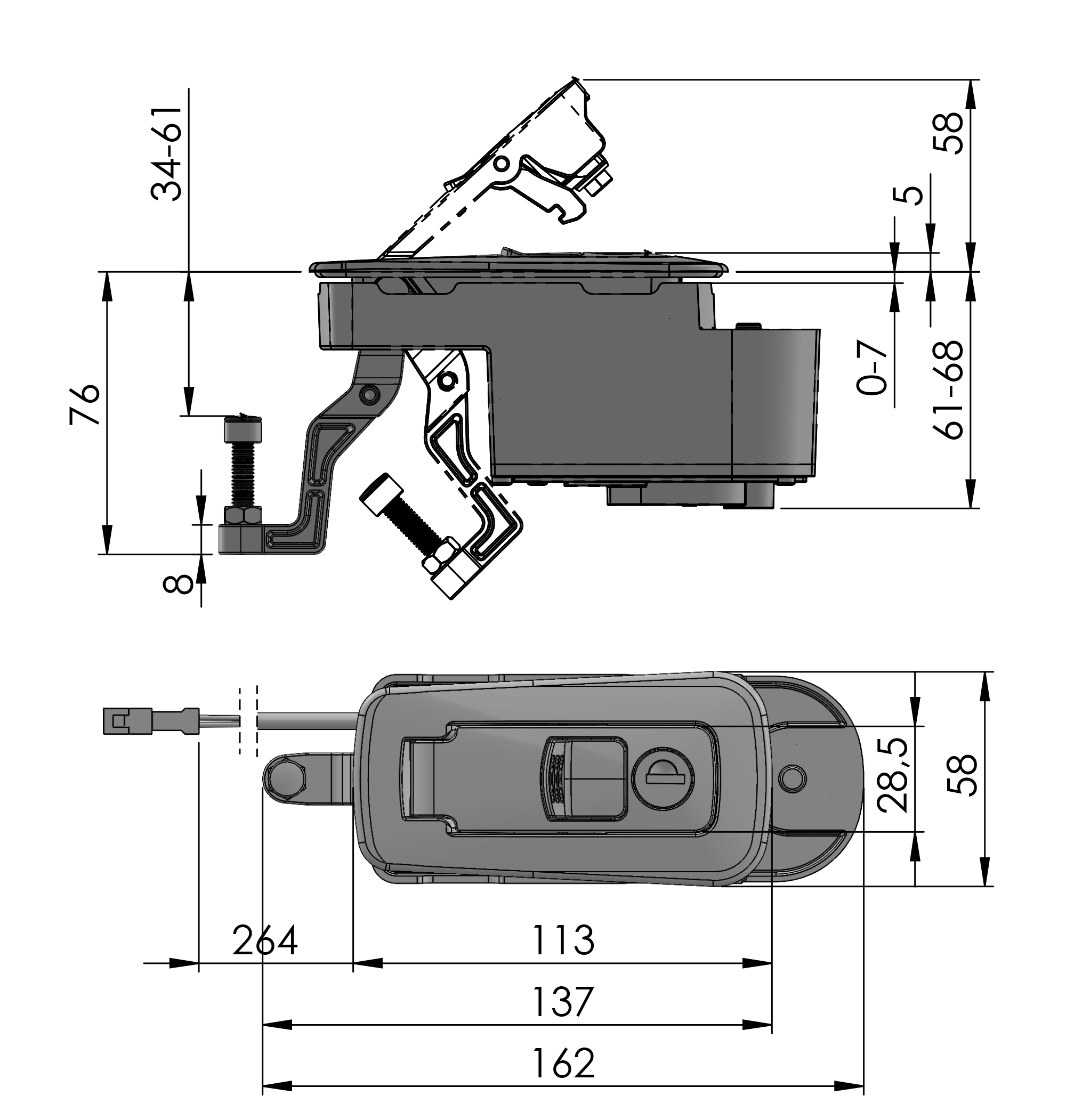 Vector Trigger Latch Central Locking