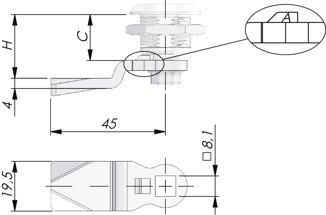 Single-Point Cams Classic SS 316