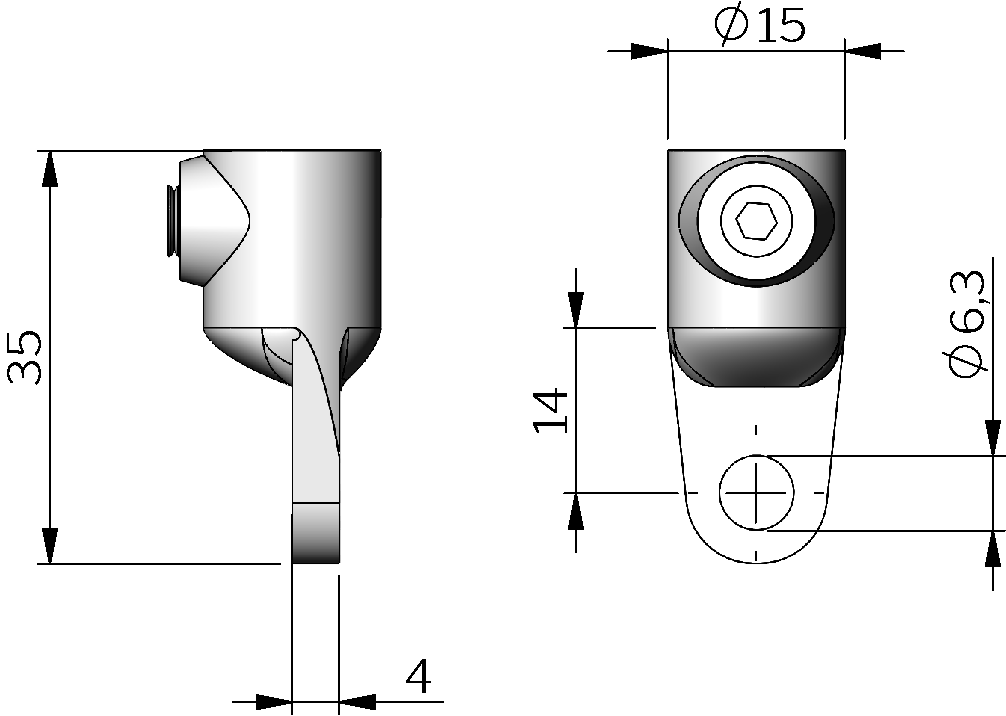 Rod adapters Rod adapters