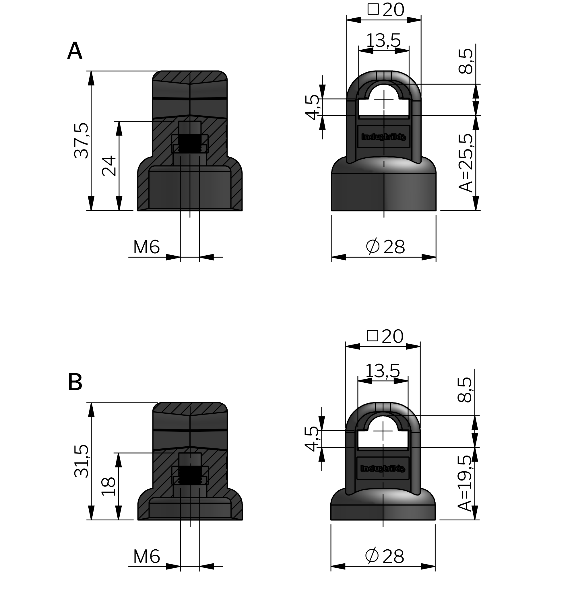 Rod Guides Polyamide Rod Guides Polyamide