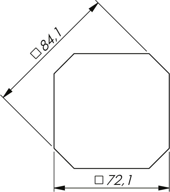 Quarter-turn Square Latches Quarter-turn Square Latches