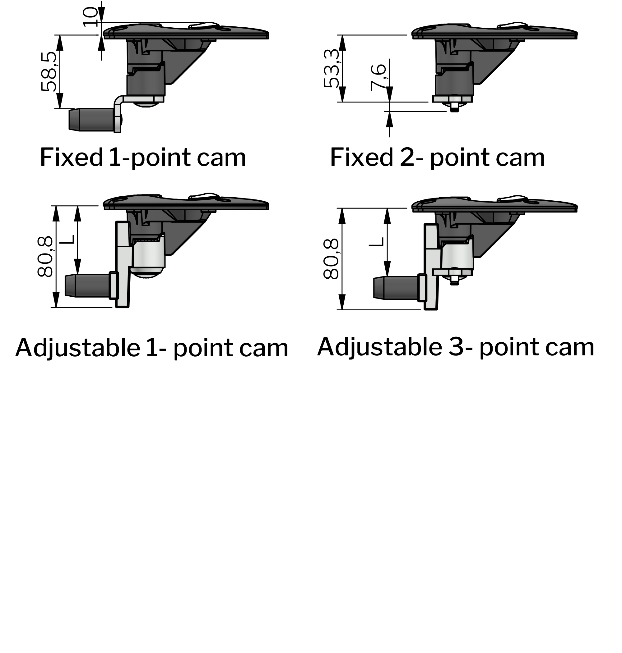 Vector T1 Handle Non-locking Vector T1 Handle Non-locking