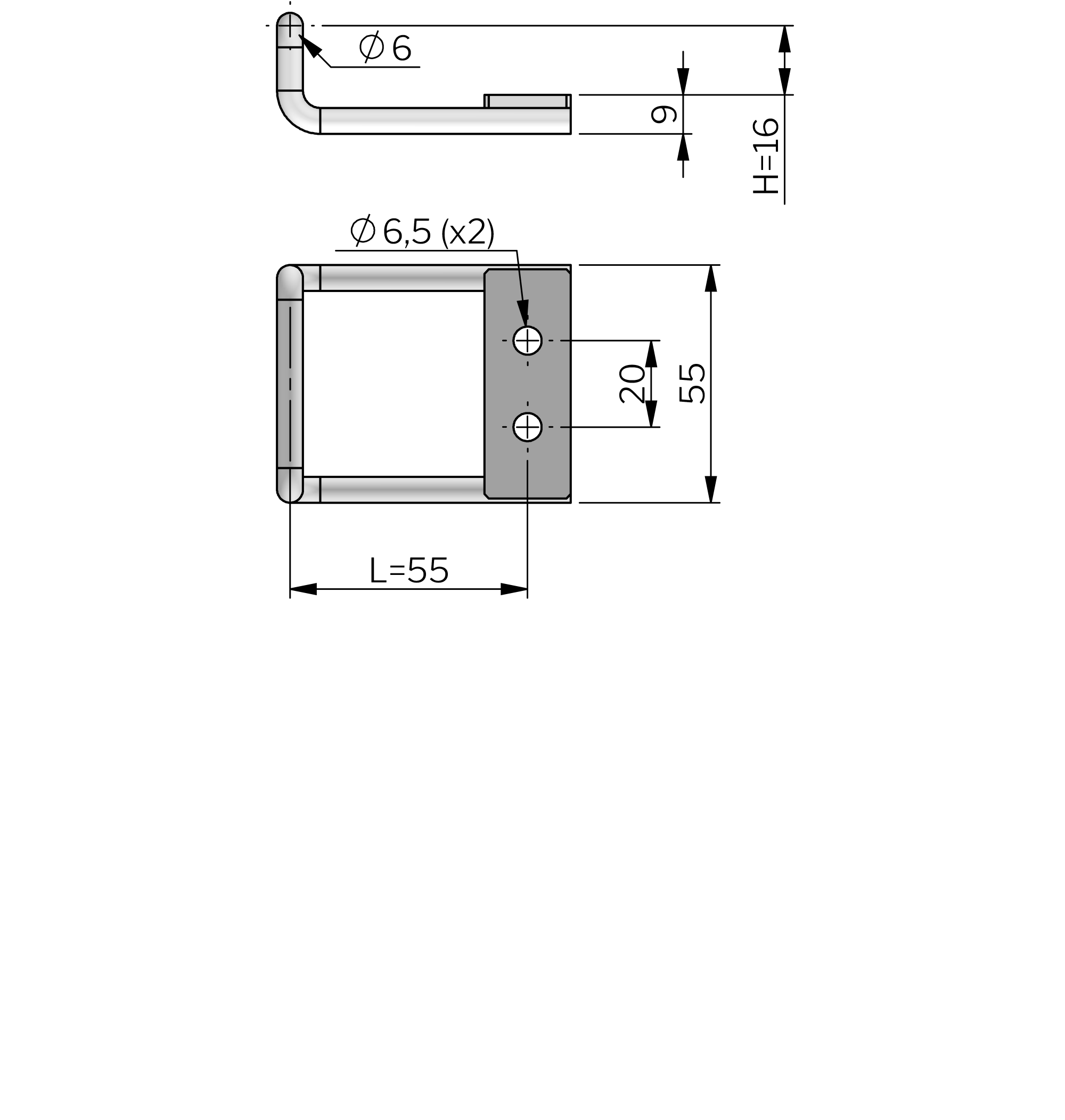 Vector P Hooked Cam Vector P Hooked Cam