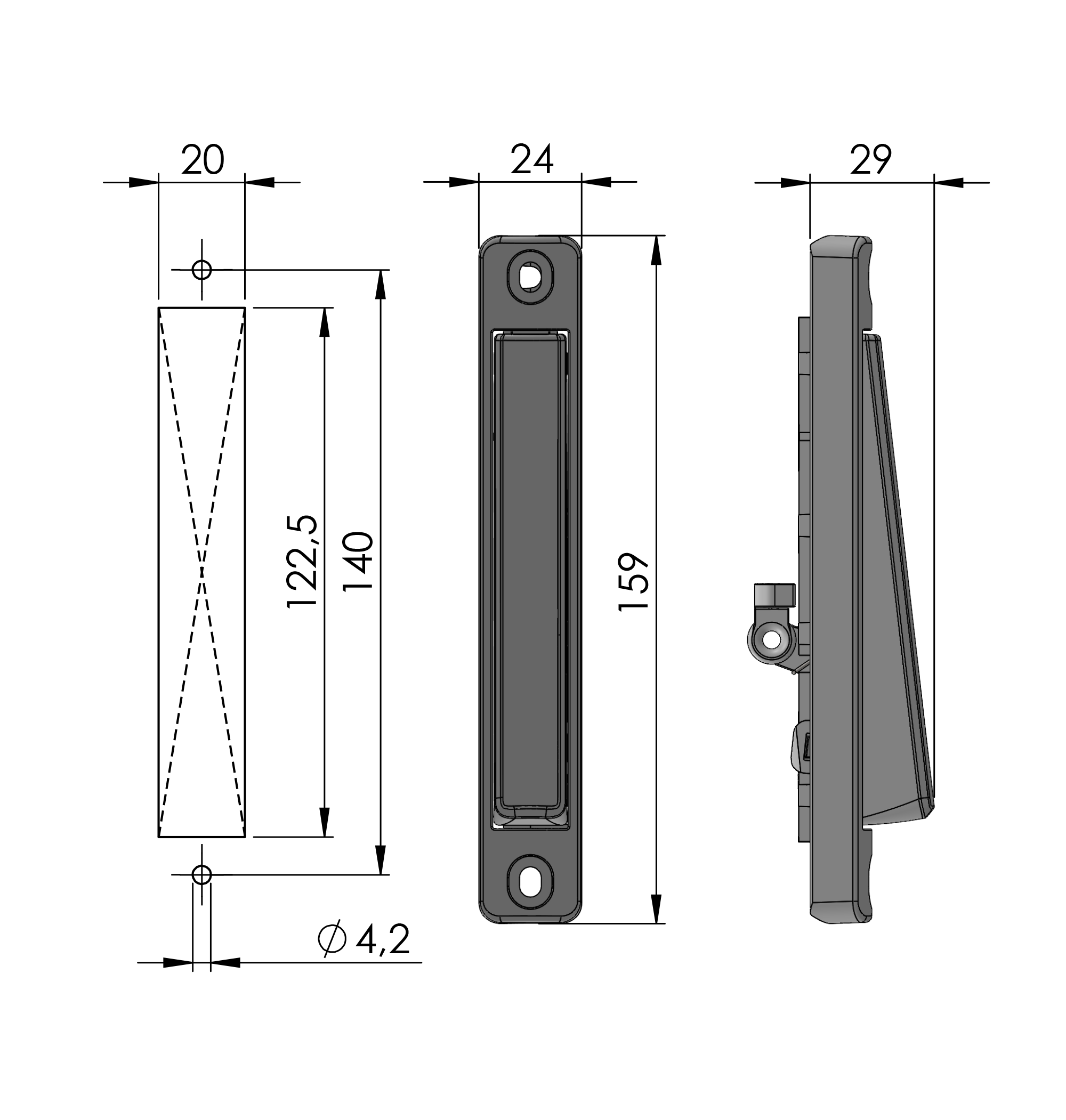 Vector Inside Handle Vector Inside Handle