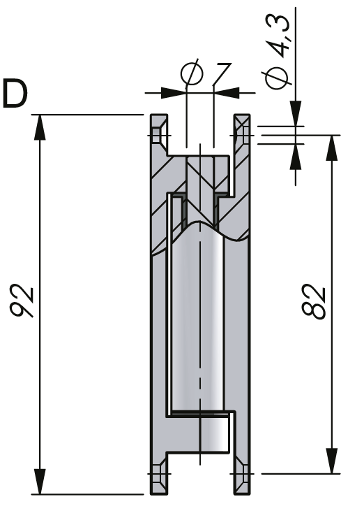 External Hinge 180° External Hinge 180°