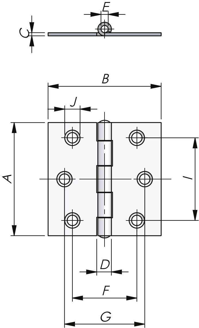 Butt Hinge Butt Hinge