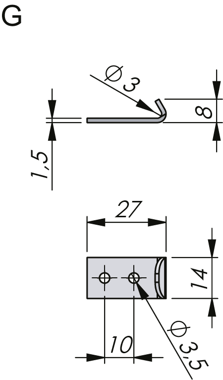 Pull-Down Catch & Striker Pull-Down Catch & Striker