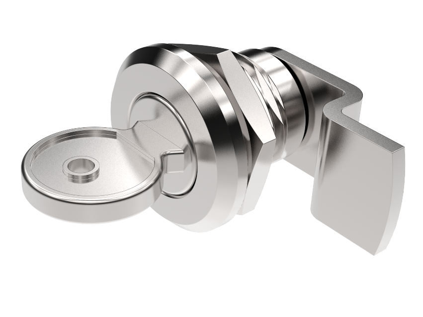 Cerradura compacta de cuarto de vuelta con llave