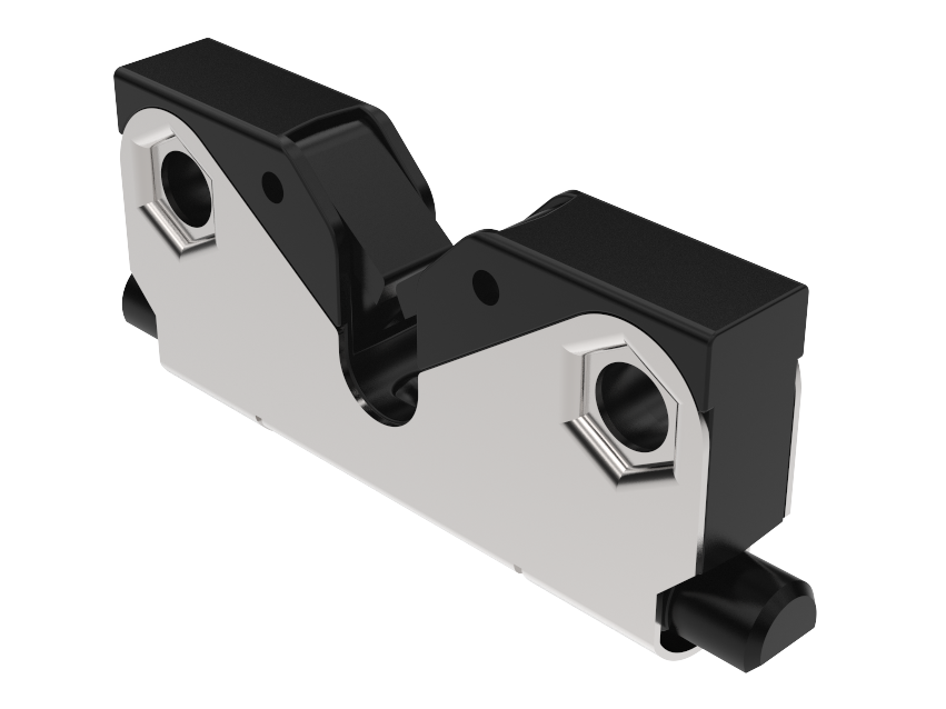 Cerradura de golpe para varilla de Ø 10 mm Cerradura de golpe para varilla de Ø 10 mm