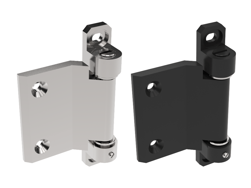 Bisagra 2D externa ajustable 180°