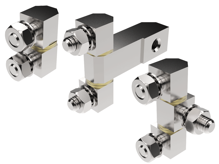 External Bolt-On Hinge 180° External Bolt-On Hinge 180°