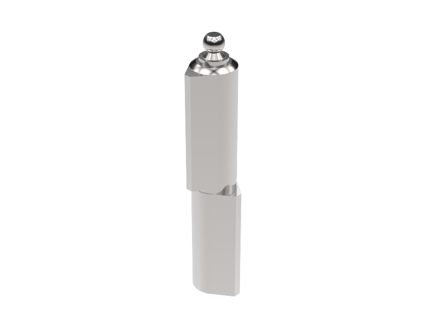 Bisagra soldable con engrasador