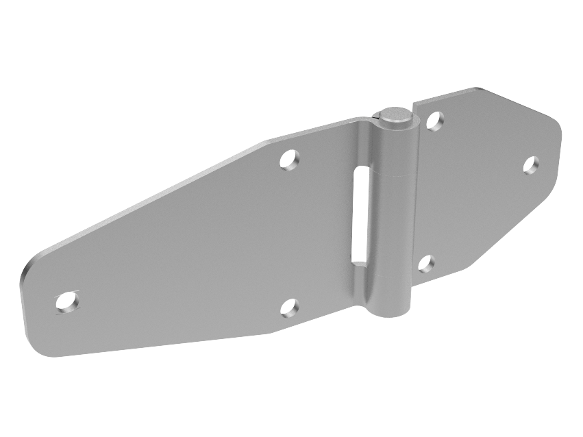 Bisagra externa de 180 ° para servicio pesado