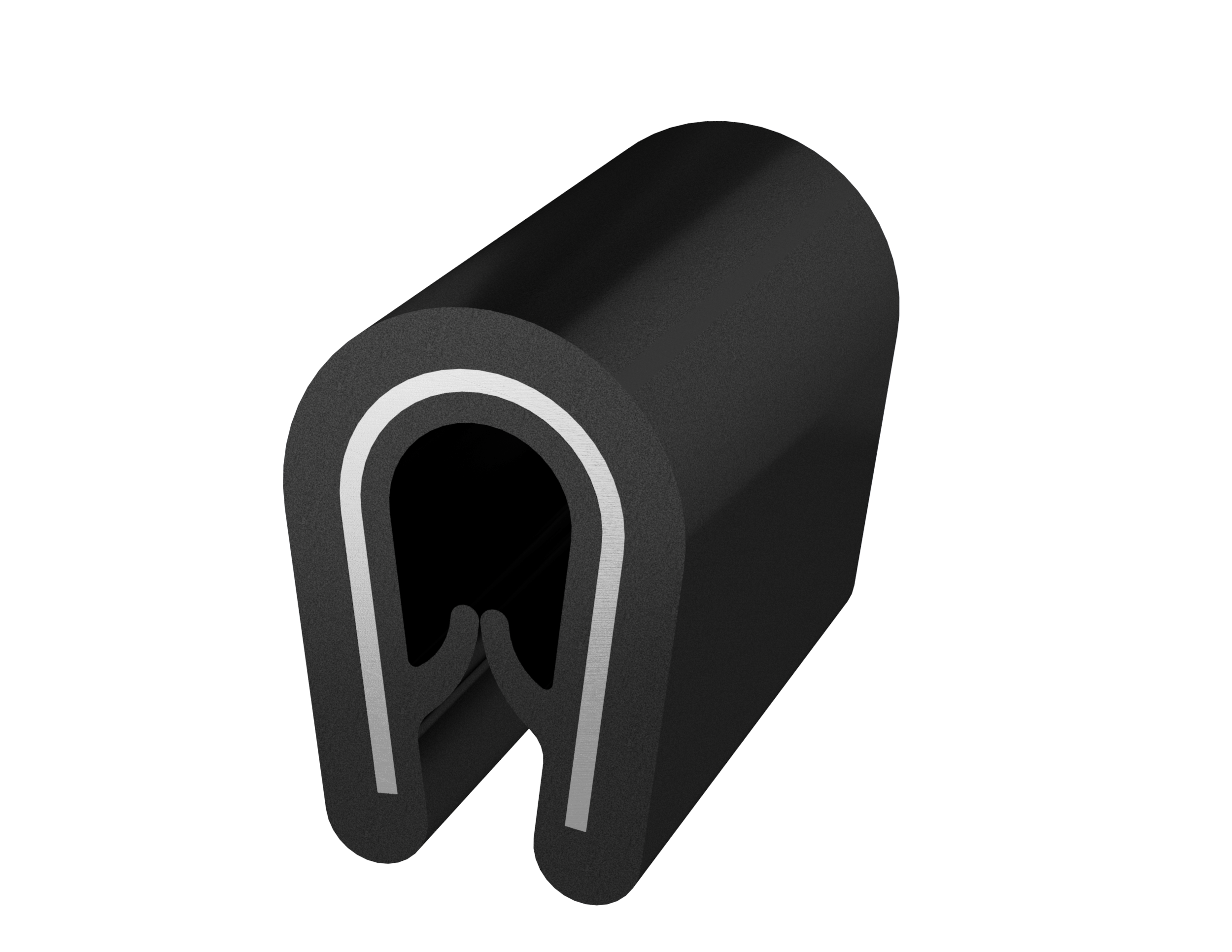 Perfil de protección de cantos PVC