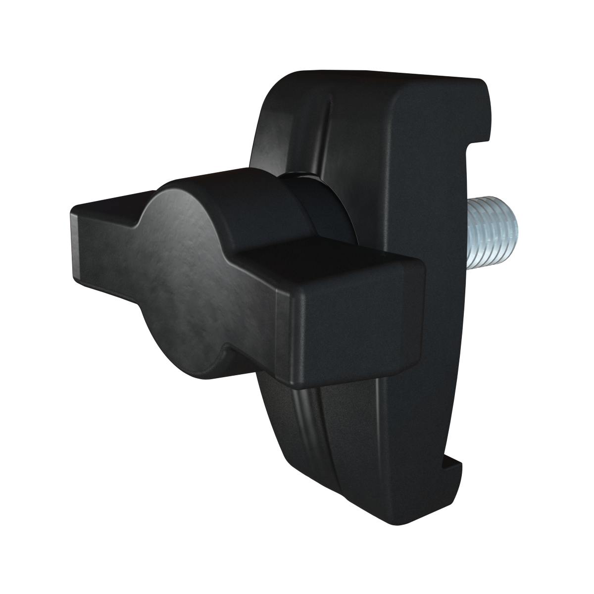 Abrazadera de puente Klima-flex con perilla de mariposa