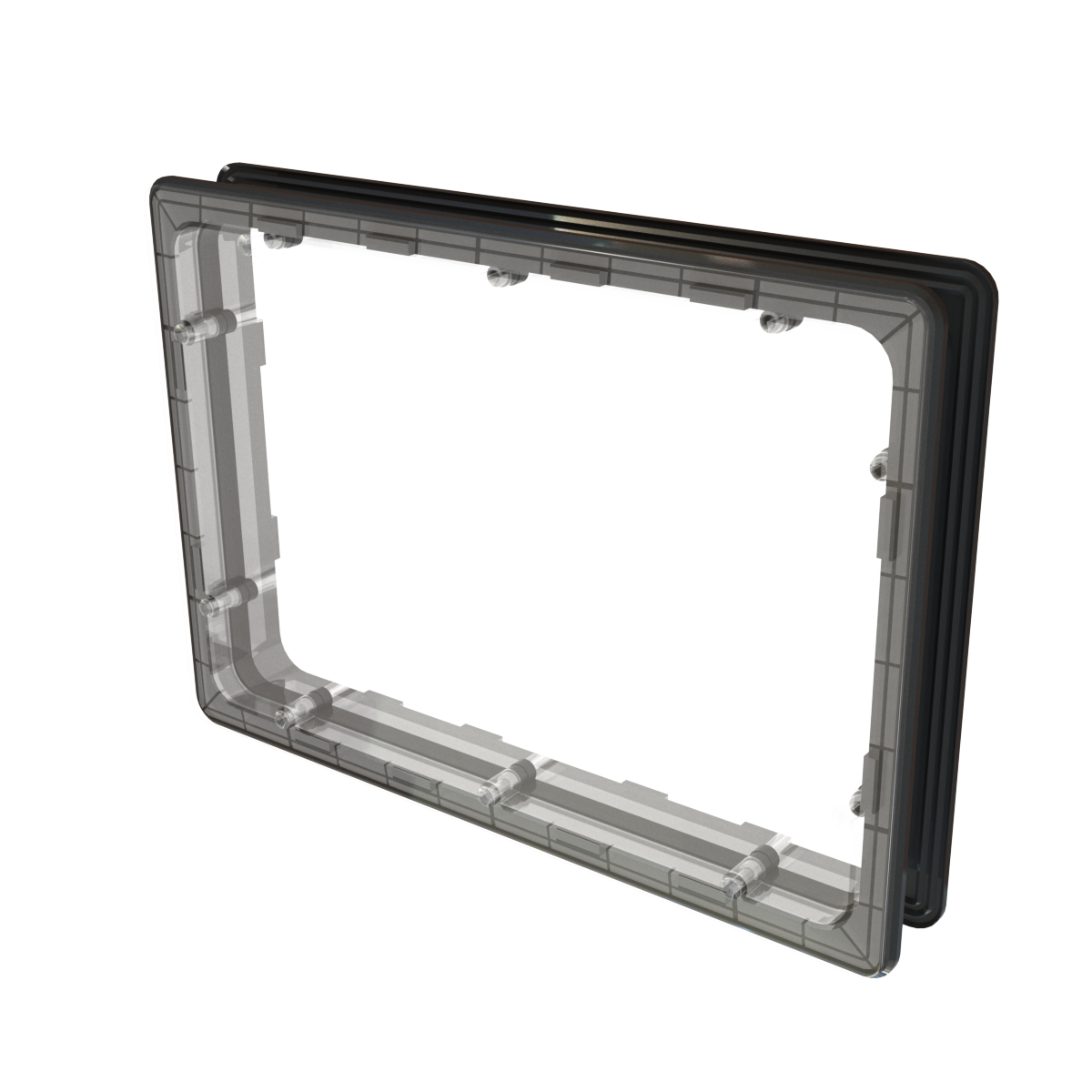 Ventana de inspección rectangular