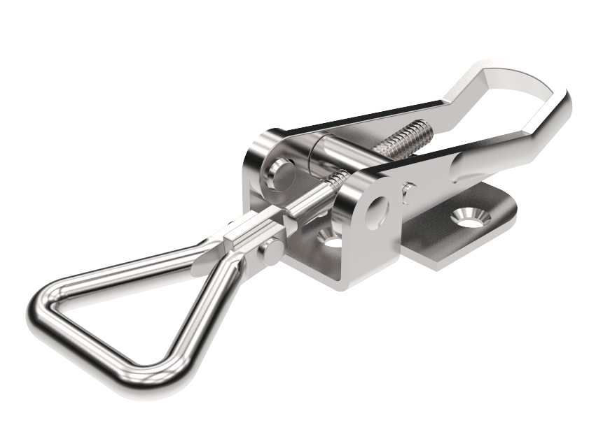 Adjustable Pull-Down Catch and Striker Adjustable Pull-Down Catch and Striker