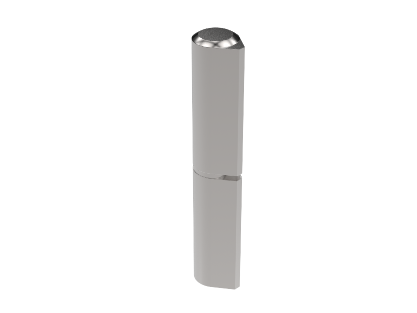 Bisagra soldada de acero inoxidable
